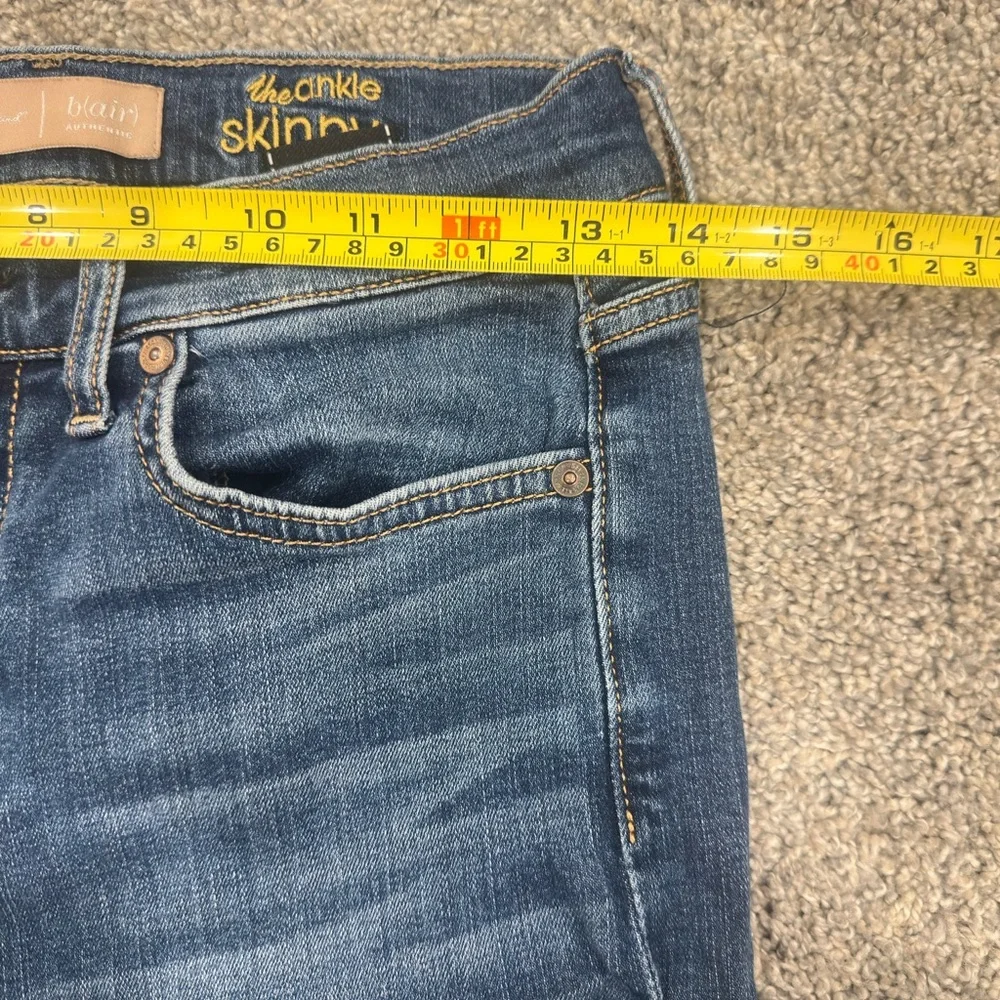 7 For All Mankind B(Air) Ankle Skinny Jeans | Women's 27 | Stretch Denim